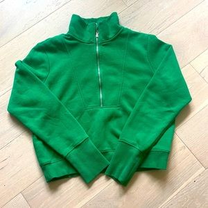 Green H&M sweatshirt